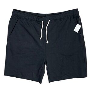 New Common Identity Shorts Size L Large Black Sweat Athletic Men's Pull-On
